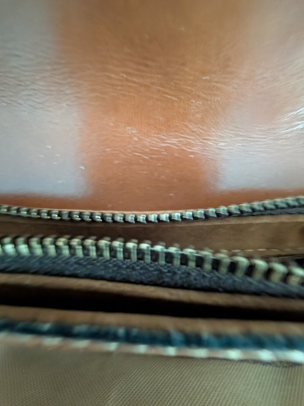 Patricia Nash Leather Organizer Clutch/Crossbody - Picture 3 of 4
